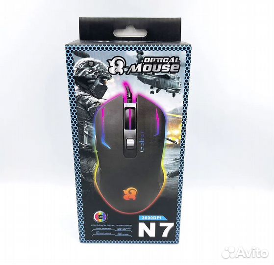 Игровая компьютерная мышь Optical mouse N7
