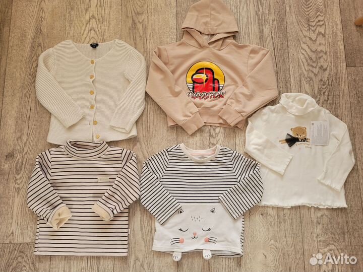 Пакет вещей одежда для девочки 86 92