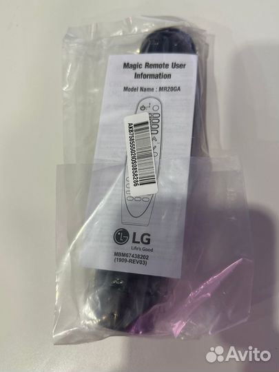 Пульт LG Magic Remote mr20ga