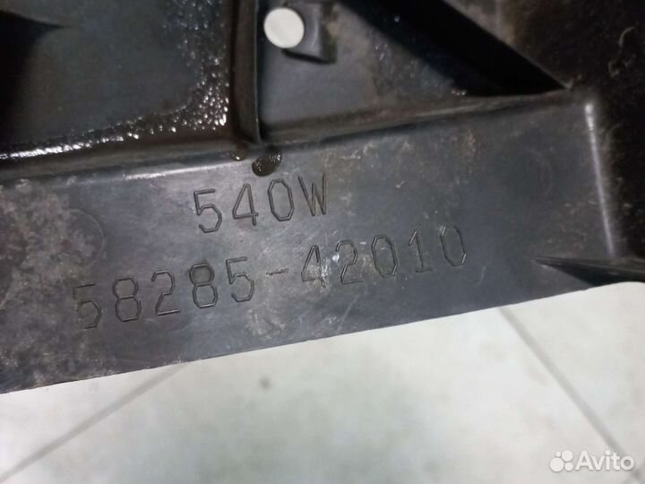 Защита днища кузова Toyota Rav4 2013 58285-42010