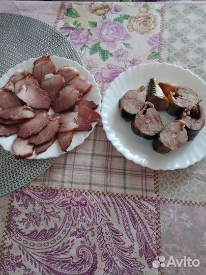 Копченое домашнее сало