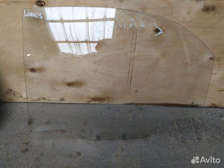 Стекло двери заднее левое Chevrolet Lanos