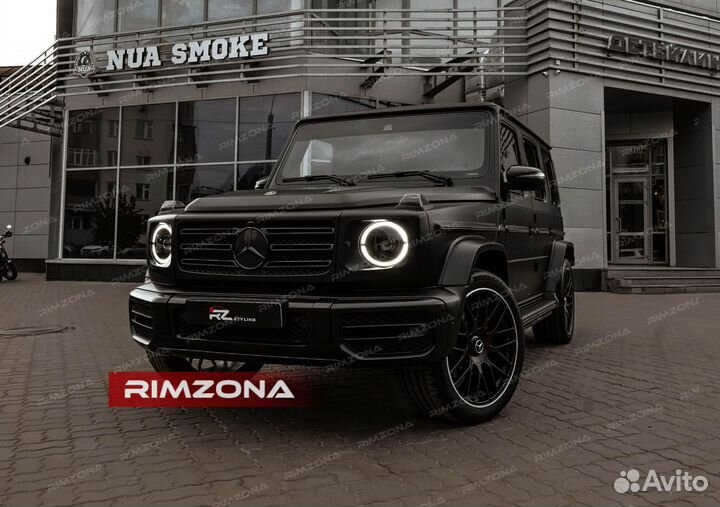 Кованые диски R22 на Mercedes-Benz G63
