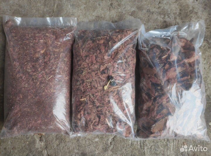 Кора сосны мульча