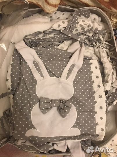 Бортики в детскую кроватку