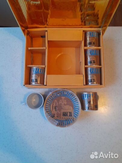 Набор кофейный на 6 персон, чашечка 80 мл