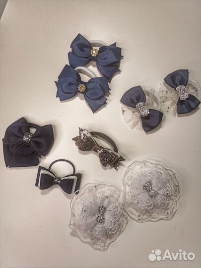 Резиночки для волос ручной работы