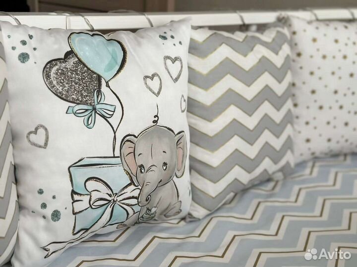 Бортики +одеялко +простыня