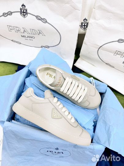 Кеды женские Prada премиум