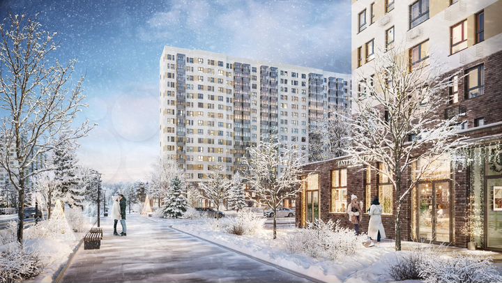 2-к. апартаменты, 62,7 м², 10/17 эт.