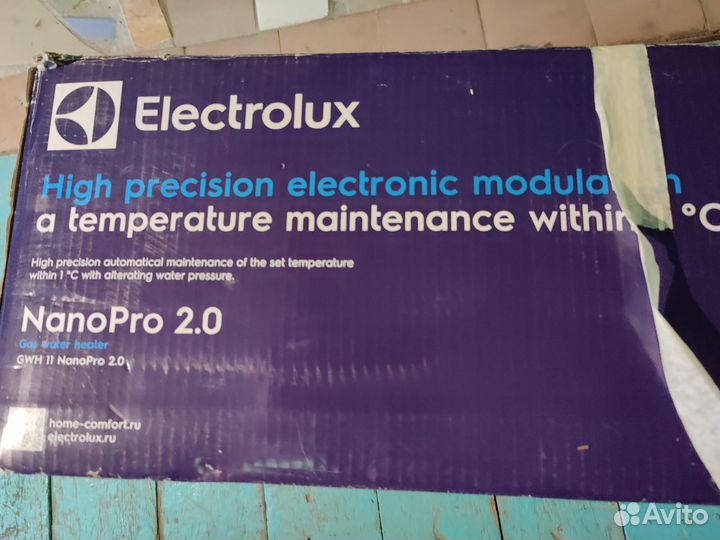 Газовая колонка electrolux GWH 11 NanoPro 2.0