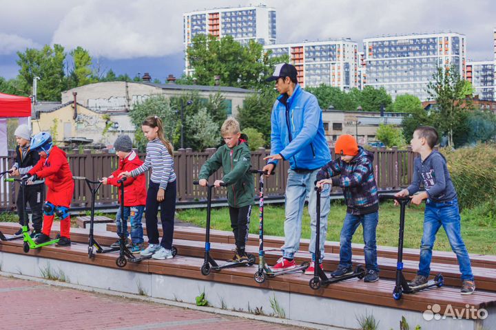 Тренер по самокату