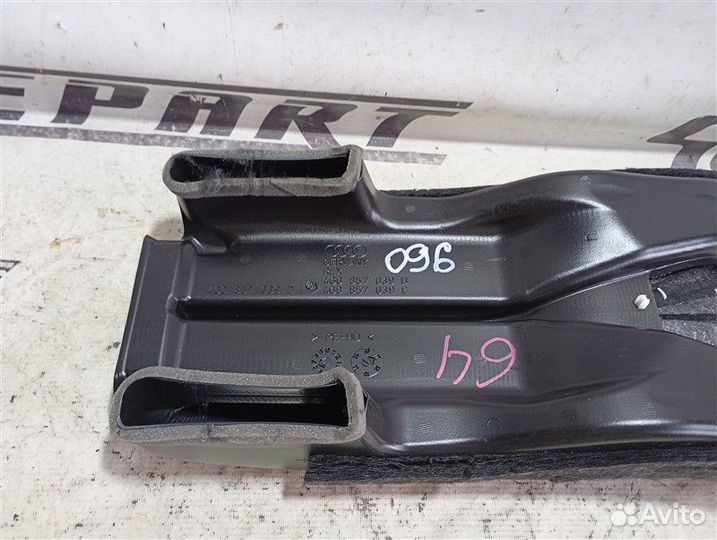 Воздуховод салона задний Audi A6 C7 3.0 CGW 2011