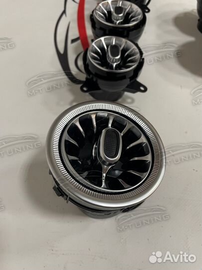 Воздуховоды Mercedes W222 комплект