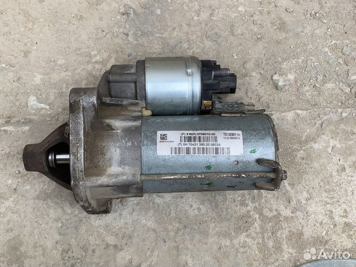 Стартер на LADA vesta