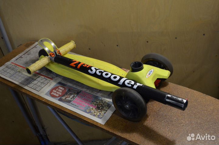 Самокат трехколесный scooter до 60 кг