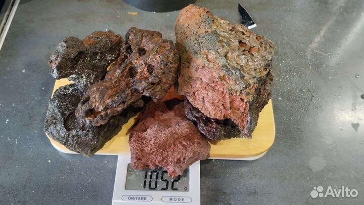 Лава за 1кг-любой вес вулканическая. для аквариума