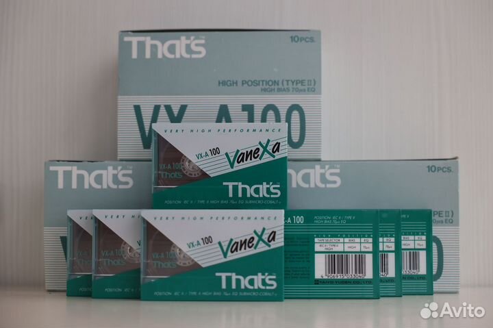 Аудиокассеты Thats VX-A 100