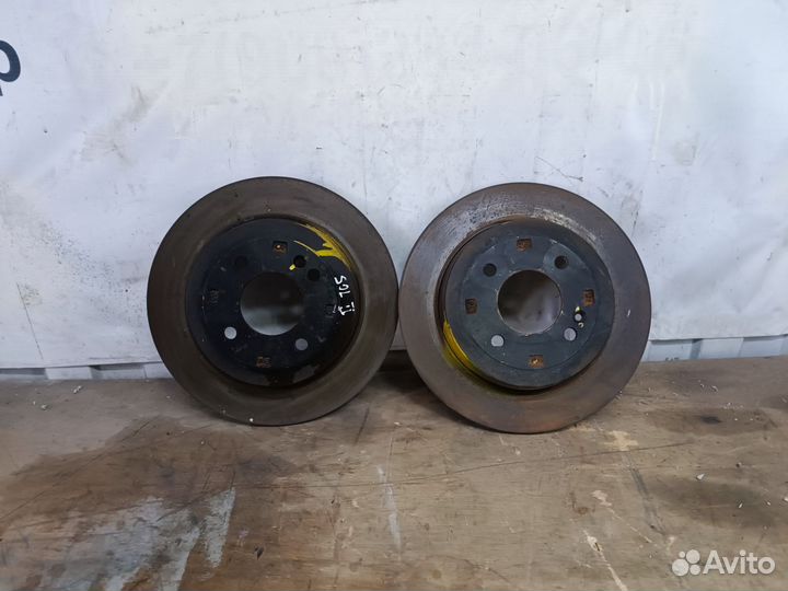 Диск тормозной задний hyundai solaris 2 kia rio 4