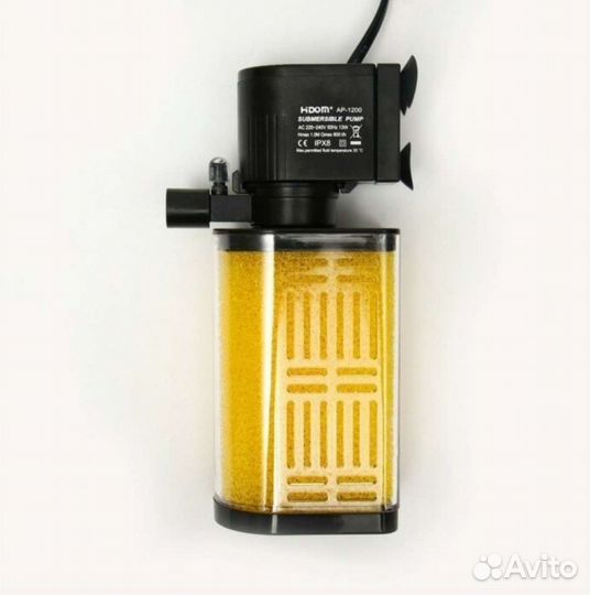 Внутренний фильтр для аквариума 150л