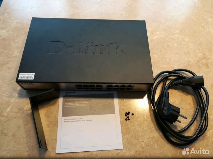 Коммутатор свитч Switch сетевой D-link DGS-1016C
