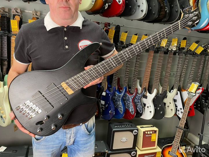 Мультимензурная, 5-струнная бас-гитара