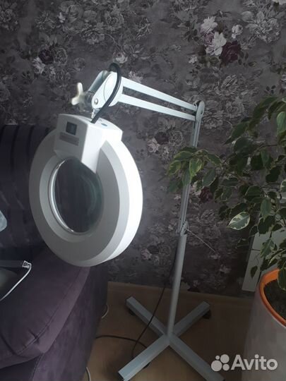 Лампа лупа напольная светильник