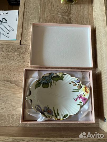 Тарелка форфорвая