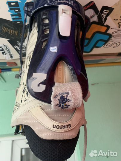 Крепление для сноуборда и ботинки