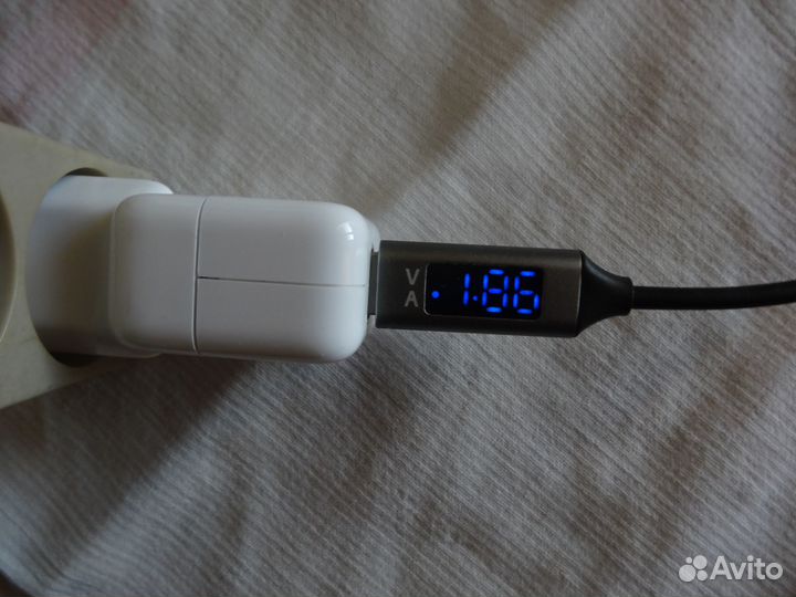 Кабель для iPhone с индикатором зарядки