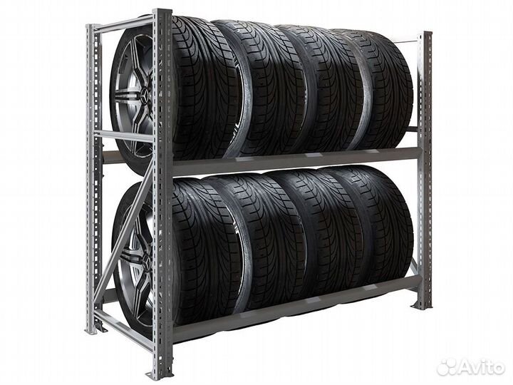 Стеллаж для хранения 8 колёс