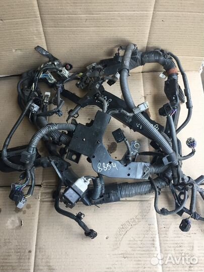 Проводка двигателя Тойота Раф 4 Дизель 2.2 2010 го