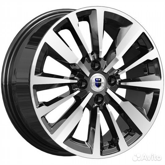 K&K Эрман : 6,5x16 4*100 Et:37 Dia:60,1 алмаз чёрный