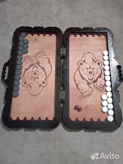 Нарды ручной работы