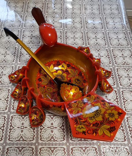 Ладья хохлома