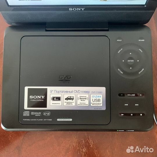 Sony портативный DVD-плеер DVP-FX980