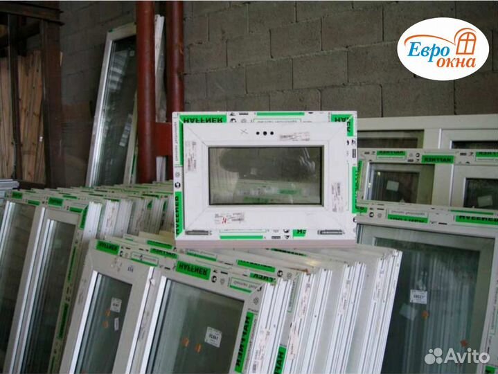 Окна пластиковые не б/у