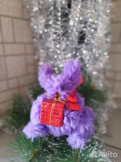 Мягкая игрушка заяц