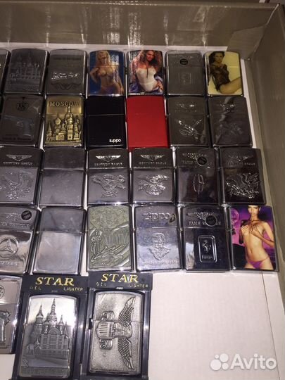 Коллекция зажигалок zippo