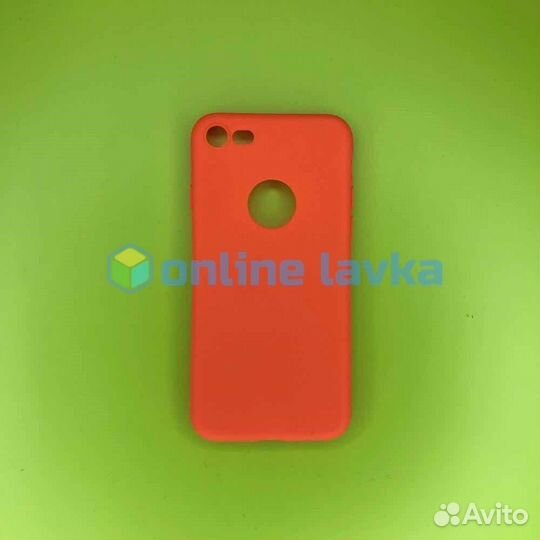 Чехол силикон для iPhone 7, 8 Orange