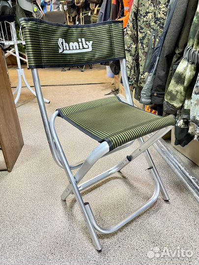 Туристический стул складной со спинкой