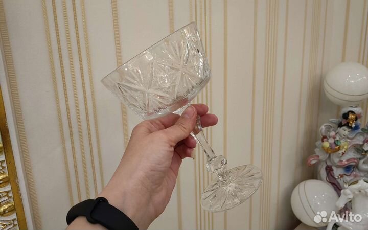 Вазы или креманки. Хрустальные