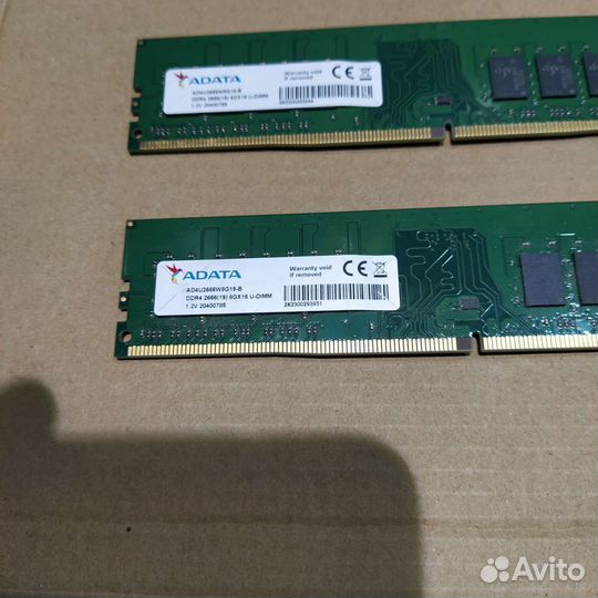 Оперативная память ddr4 16gb 2666