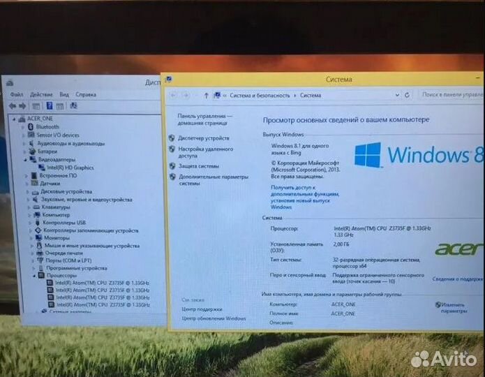 Ноутбук-трансформер Acer Оne n15p2