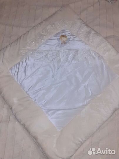 Зимний конверт на выписку