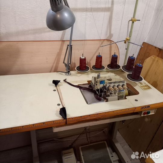 Оверлок 5 ниточный промышленный protex ty- 8805e