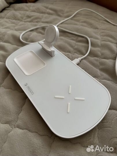 Беспроводная зарядка Deppa 3в1