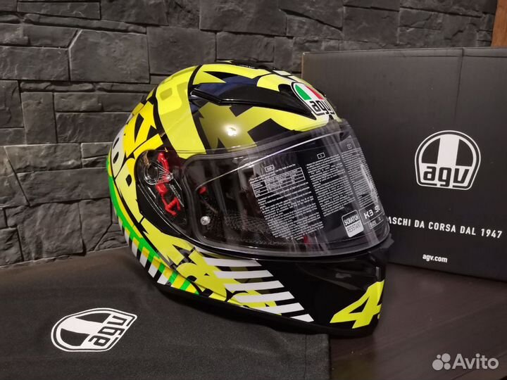 Шлем agv k3 sv новый