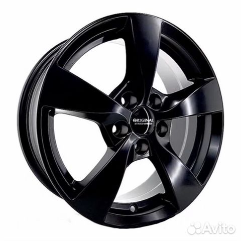 R15 5x100 6J ET38 D57,1 Скад KL-265 Black barhat