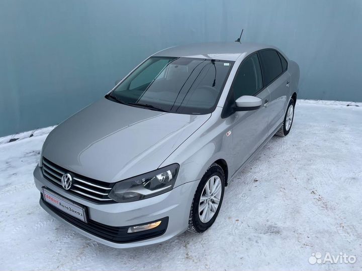 Volkswagen Polo 1.6 AT, 2018, 106 729 км